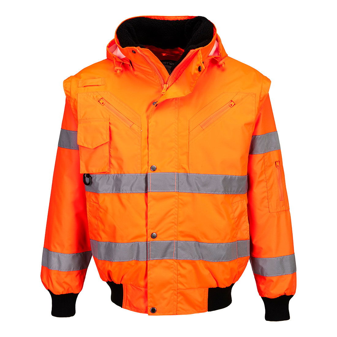 Portwest C467 - Hi-Vis 3:1 bomber dzseki, narancs termék fő termékképe