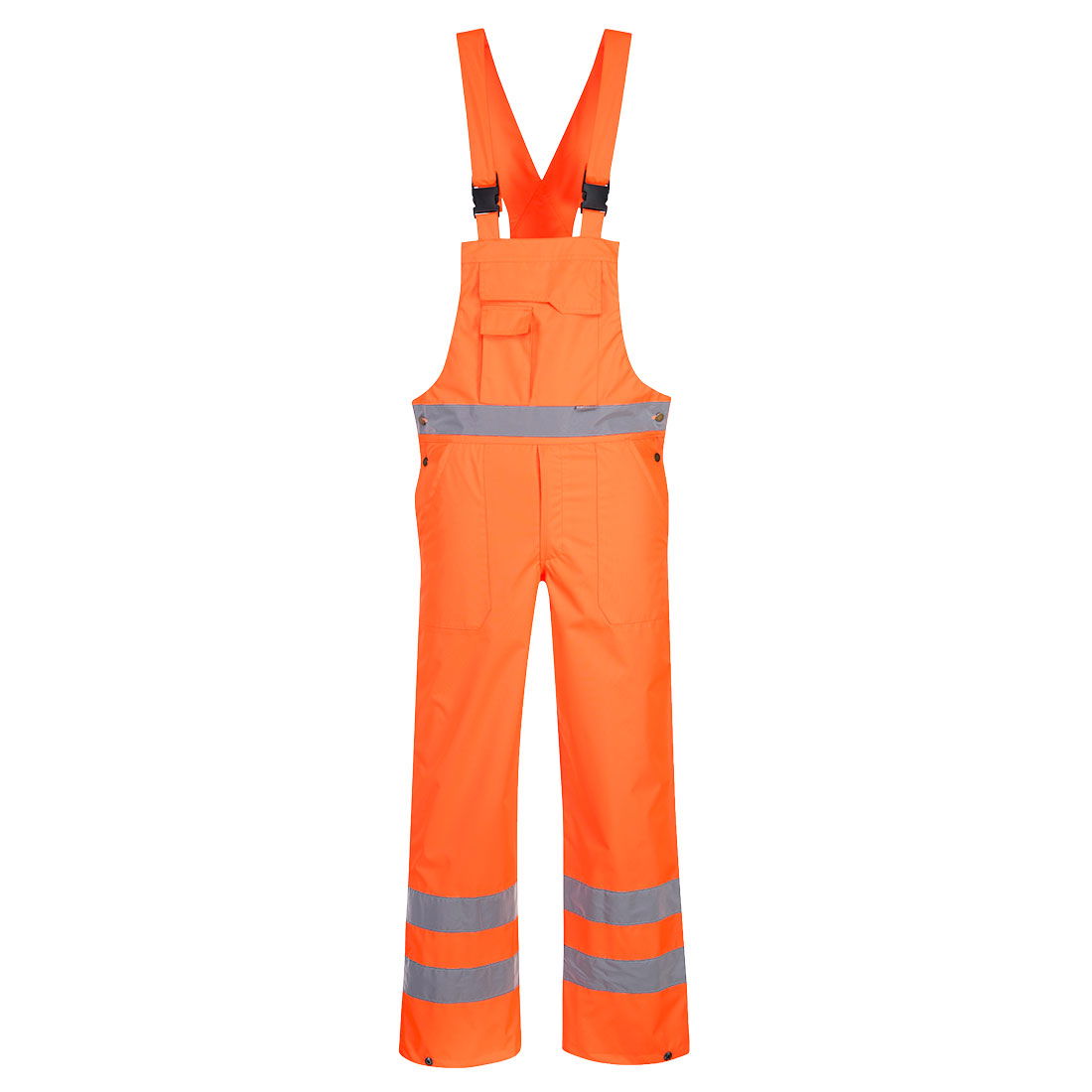 Portwest S388 - Hi-Vis béleletlen mellesnadrág, narancs termék fő termékképe